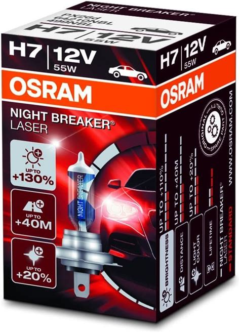 Osram Night Breaker Laser H Lampe De Phare Halog Ne Nbl V