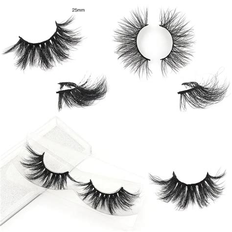 Aliexpress Buy Hbzgtlad New Mm Long D Mink Lashes Extra Length