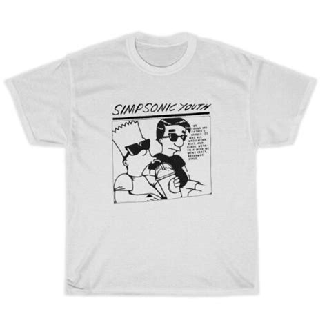 Simpsons Sonic Youth Goo T-Shirt For Unisex - Teesstar.com