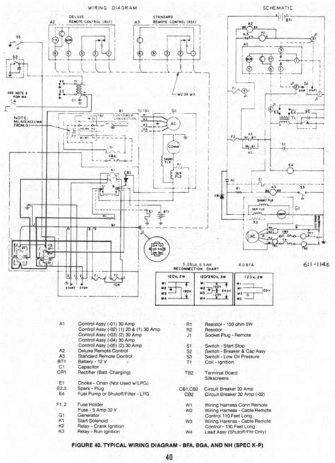 Onan Generator Wire Diagram Onan Schematics Harness Gen