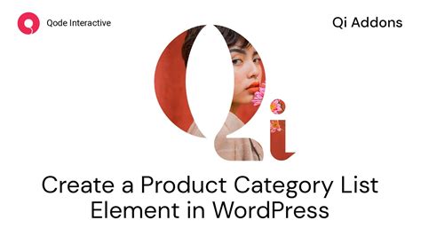 How To Create A Product Category List Using Elementor Addons In