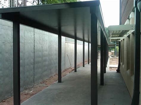 Extruded Aluminum Covered Walkways | Walkway Canopies