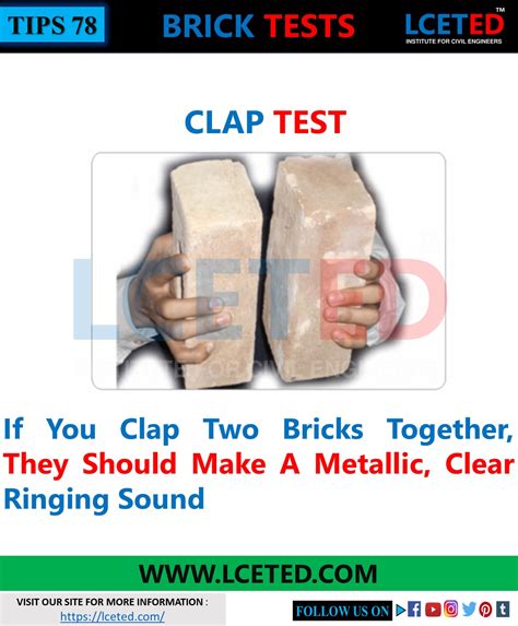 Types Of Tests On Bricks Used By Civil Engineers Lceted Lceted