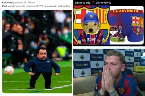 Los Jocosos Memes Que Dej El Empate De Barcelona Contra El Eintracht