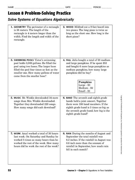 Fillable Online Glencoe Geometry Chapter 8 Test Form 2b Bkmcpe Fax