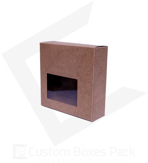 Beautiful Custom Kraft Window Boxes