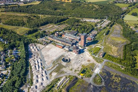 Luftbild Hamm Abri Arbeiten Auf Dem Gel Nde Der Industrie Ruine