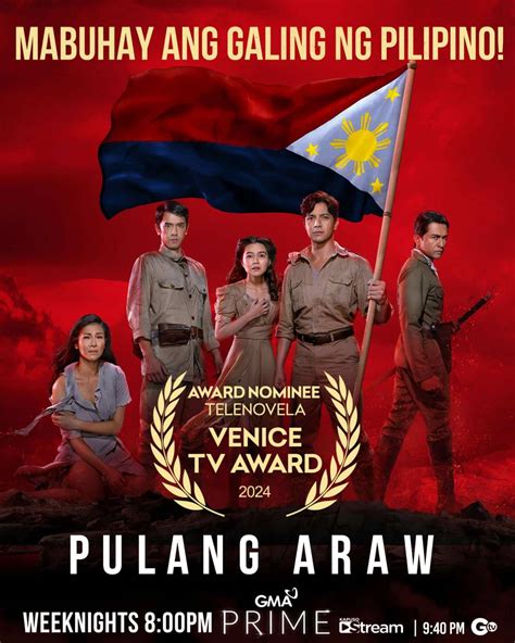 Pulang Araw Gets Nod For Best Telenovela In Venice Tv Award