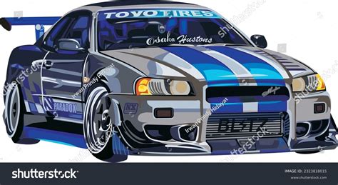 3,671 Nissan Skyline Images, Stock Photos, and Vectors | Shutterstock