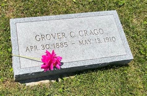 Grover Cleveland Crago 1885 1910 Find A Grave Memorial