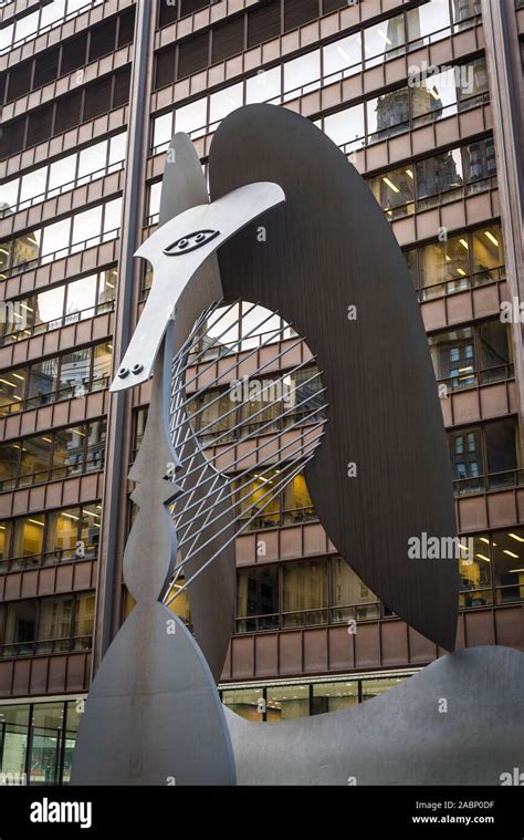 Chicago Picasso sculpture, an untitled monumental sculpture by Pablo ...