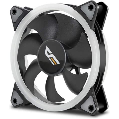 Darkflash Dr Dual Ring Led Single Fan White Quadra Computer