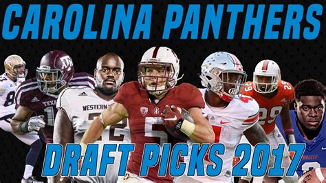 Carolina Panthers 2017 Draft Picks Highlight Compilation Youtube