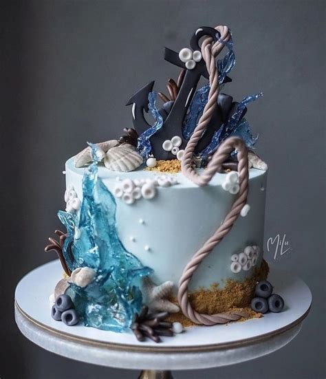 Pin By Eden Lecea On Cake Designs And Inspo Ocean Cakes Boat Cake