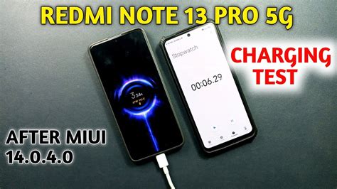 Redmi Note Pro G Charging Test After New Update Miui