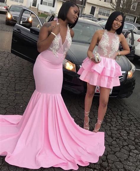 Pin By ฿Å₫₫ℹ︎ℯ♡ On ℙ℟ℴℳ Prom Girl Dresses Black Girl Prom Dresses