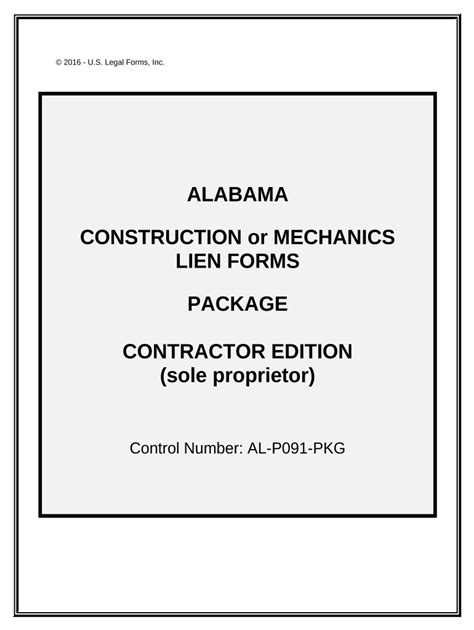 Alabama Lien Complete With Ease Airslate Signnow