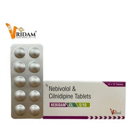 Nebivolol Mg Cilnidipine Mg Tablet At Rs Box Nebivolol