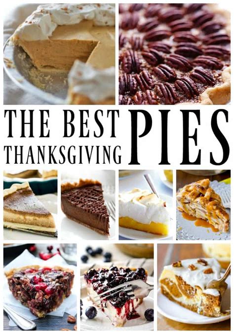 25 of the Best Thanksgiving Pies - A Dash of Sanity