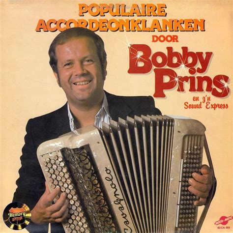 Bobby Prins Popolaire Accordéonklanken Lps Bobby Playbill Broadway