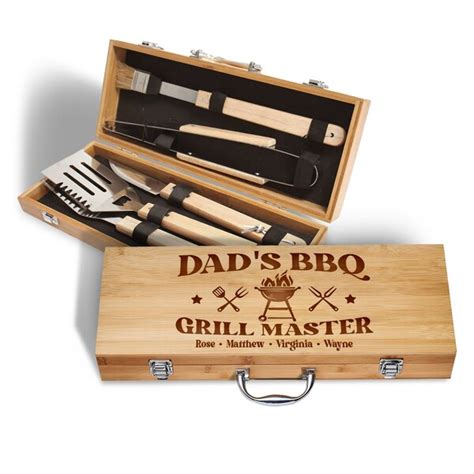 Grill Set Personalized Groomsmen Etsy