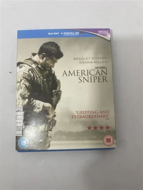 BLU RAY AMERICAN SNIPER classé 15 Bradley Cooper Sienna Miller 2014 RA