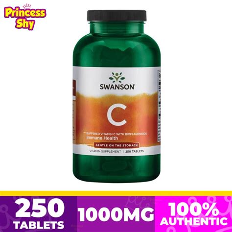 Swanson Buffered Vitamin C With Bioflavonoids Mg Capsules