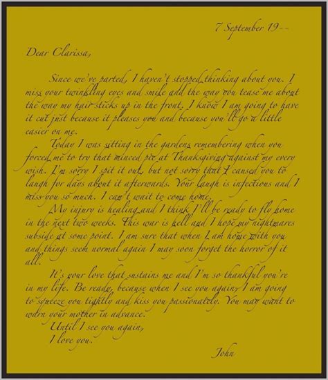 Palanca Letter Template