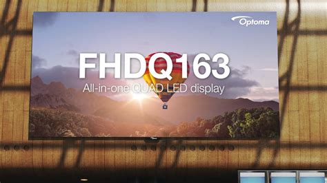 Optoma Quadzilla All In One Quad Led Display Youtube