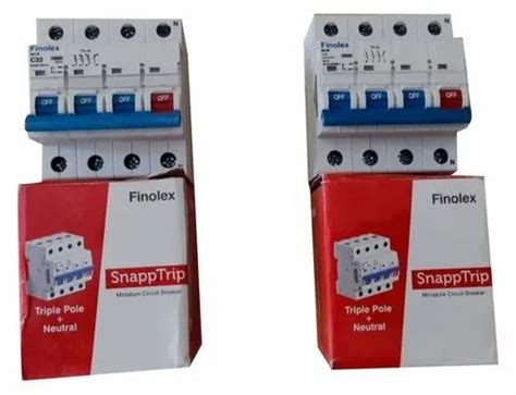 16A Finolex C32 Triple Pole Neutral MCB At Rs 800 In Vadodara ID