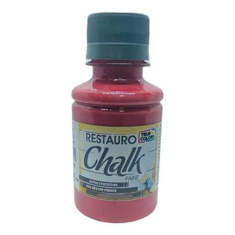 Tinta Acrilica Restauro Chalk True Colors 100ml Chili Pepper Shopee