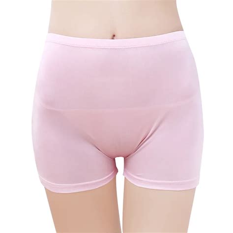 Women High Waist Knitted Pure Silk Panties Mulberry Silk