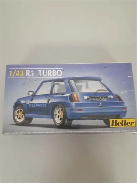 MAQUETTE RENAULT 5 Turbo Heller 1 43 NEUVE EUR 15 00 PicClick FR