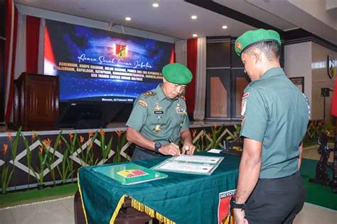 Pangdam Mayor Jenderal Tni Suhardi Pimpin Serah Terima Jabatan Dan