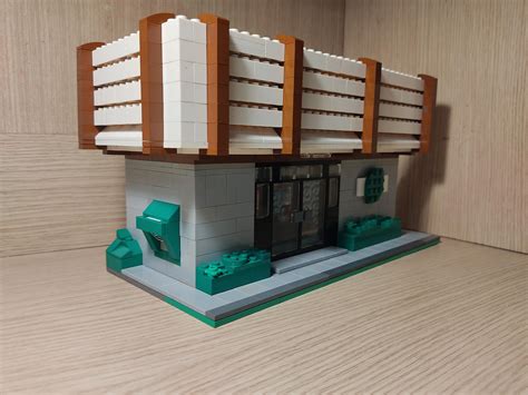 I made the Fleeca bank out of Lego. : r/gtaonline