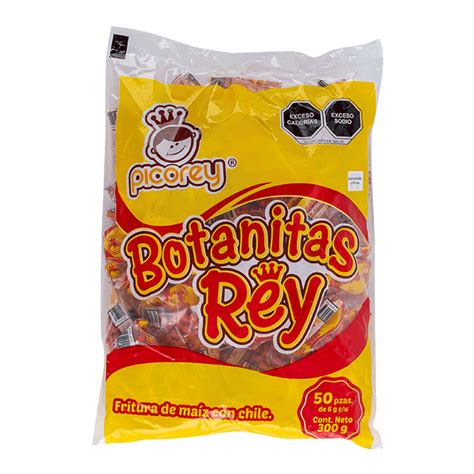 Botanitas Rey Bolsa 50 Pzas 50 Pza