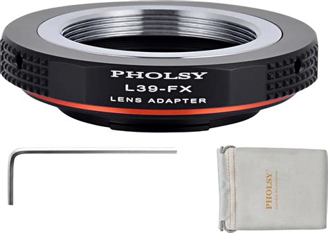 Amazon Pholsy M To Fx Lens Mount Adapter Compatible With Leica