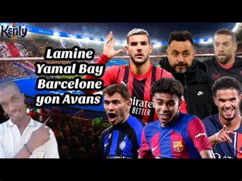 Lamine Yamal bay Barcelone 2ème plasma Liga Real Jwenn Ranplasan