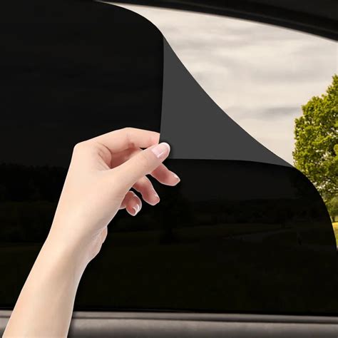 Pcs Universal Car Window Sunshades Electrostatic Sticker Side Blocks