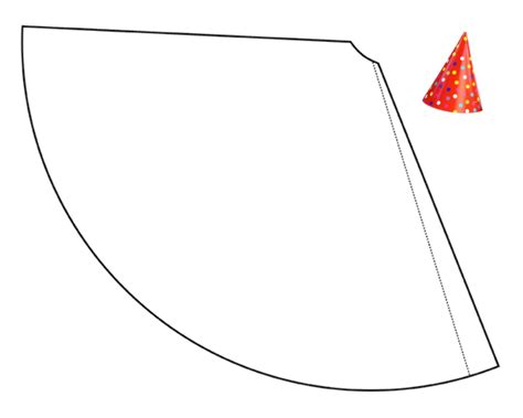 Molde de chapéu de aniversário para imprimir - Artesanato Passo a Passo!