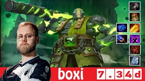 DOTA 2 Liquid Boxi The EARTH SPIRIT OFFLANE 7 34b YouTube