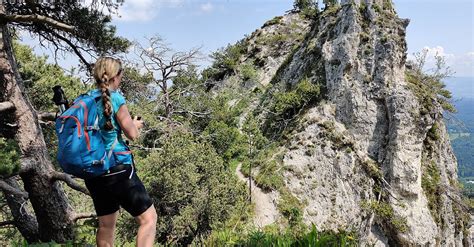 Hochplatten Runde hoch über Bayerisch Gmain BERGFEX Wanderung