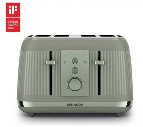 Kenwood TFP30 Dusk 4 Slice Toaster | Olive Green | Sherwoods