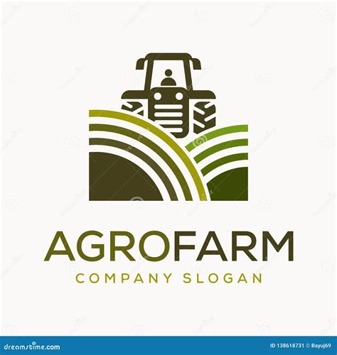 Agro Farm - Vector Logo Template Design Illustration of Agriculture ...