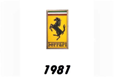 History Of The Ferrari Logo