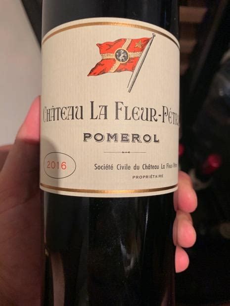 2016 Château La Fleur Pétrus France Bordeaux Libournais Pomerol