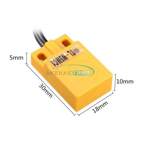 TL W5MC1 3 Wire Inductive Proximity Sensor Detection Switch 5mm NPN DC