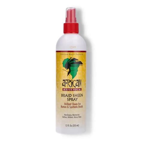 African Essence Braid Sheen Spray Sales And Offers