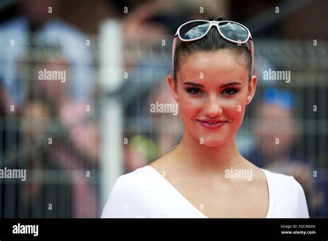 A Grid Girl Monaco Grand Prix Sunday 24th May 2015 Monte Carlo