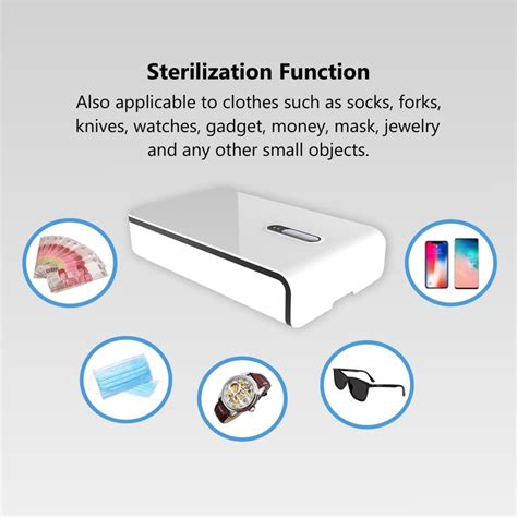 Uv Disinfection Cell Phone Uv Sterilizer Box Aromatherapy Function